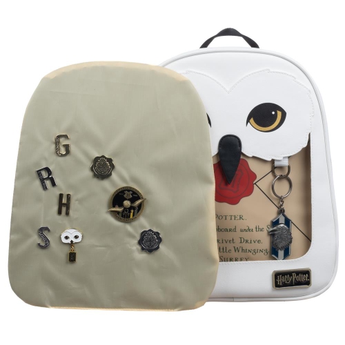 Harry Potter Hedwig Hogwarts Letter Faux Leather Mini Backpack