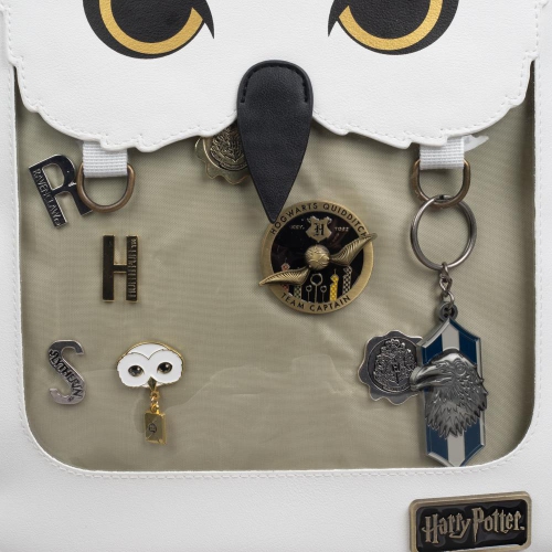 Harry Potter Hedwig Hogwarts Letter Faux Leather Mini Backpack