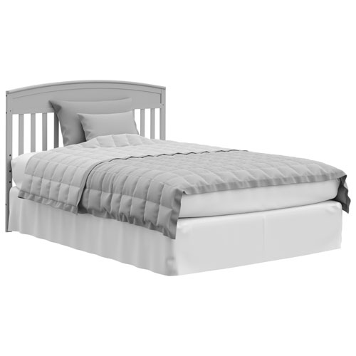 Lit de bébé transformable 5-en-1 Benton de Graco avec tiroir - Gris galet