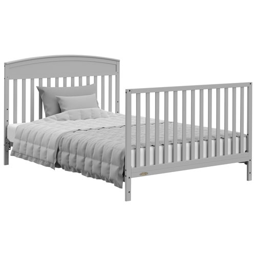 Lit de bébé transformable 5-en-1 Benton de Graco avec tiroir - Gris galet