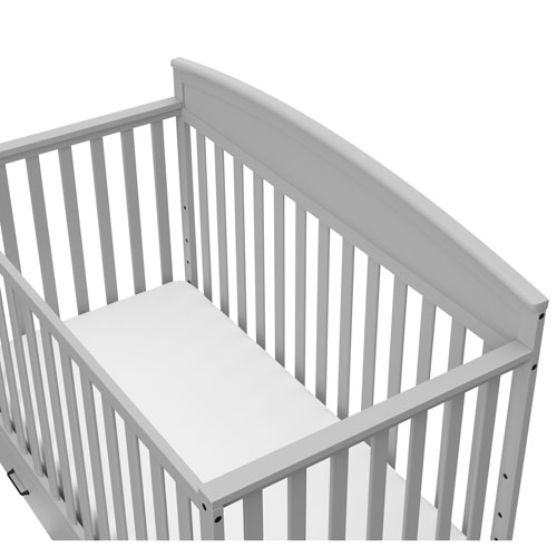 Lit de bébé transformable 5-en-1 Benton de Graco avec tiroir - Gris galet
