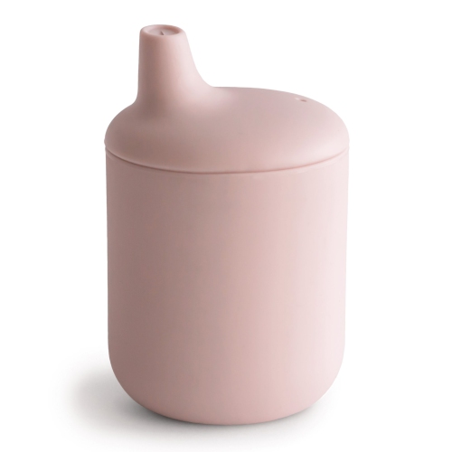 Mushie Silicone Sippy Cup - Blush