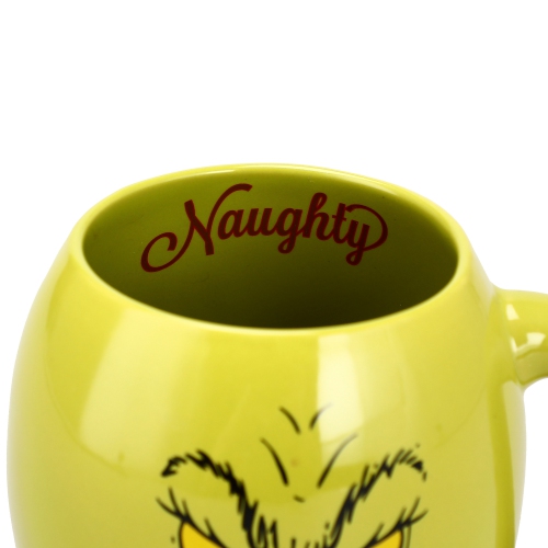 The Grinch Big Face Naughty Nice 18oz Mug