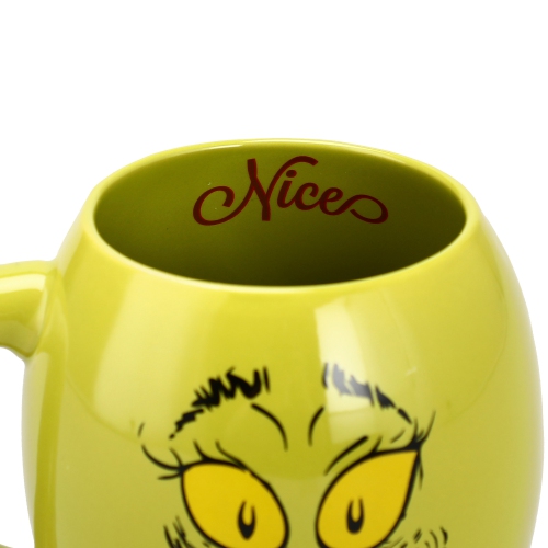 The Grinch Big Face Naughty Nice 18oz Mug
