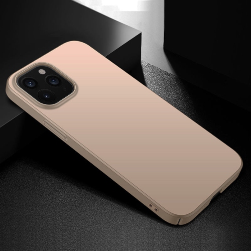 PANDACO Hard Shell Gold Case for iPhone 14 Pro