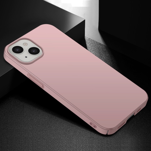 PANDACO Hard Shell Rose Gold Case for iPhone 14 Plus