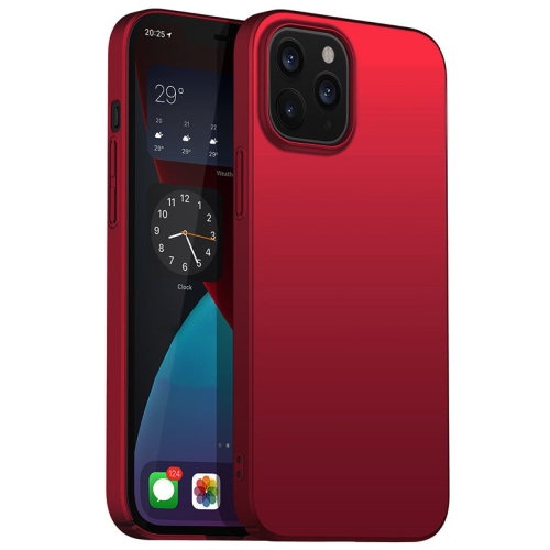 Étui rigide rouge métallique PANDACO pour iPhone 14 Pro Max