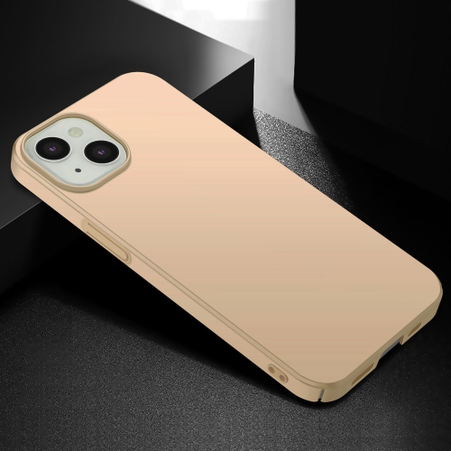 PANDACO Hard Shell Gold Case for iPhone 14 Plus