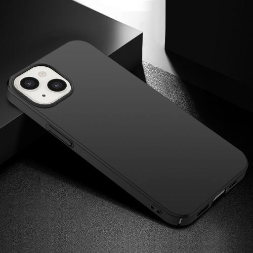 PANDACO Hard Shell Matte Black Case for iPhone 14 Plus