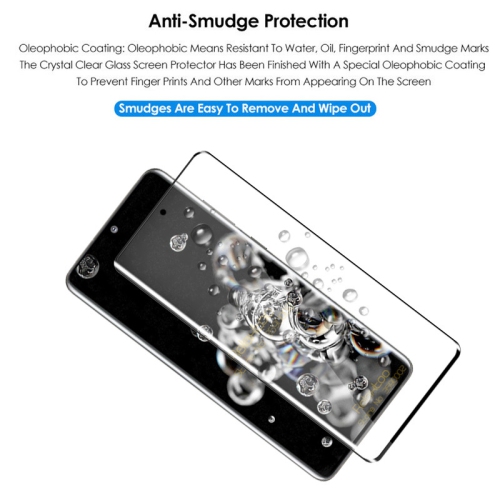 Protecteur d’écran SupeRShield-2 pour Galaxy S20 FE 5G de Samsung [couverture intégrale HD] [installation facile] [bord rond] [résistant aux rayures]