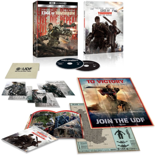 Edge of Tomorrow 4K Ultra HD Ultimate Collector's Edition Steelbook