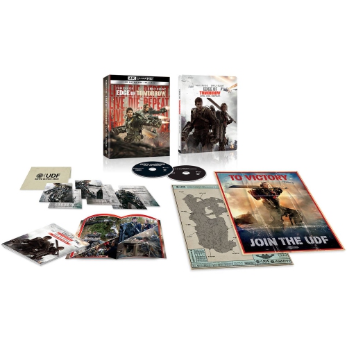 Edge of Tomorrow 4K Ultra HD Ultimate Collector's Edition Steelbook