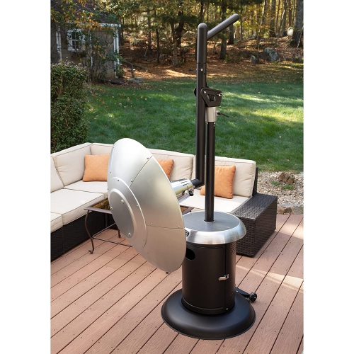 Cuisinart Perfect Position Overhead Patio Heater, Extra Large 33" Heat Shield - COH-400