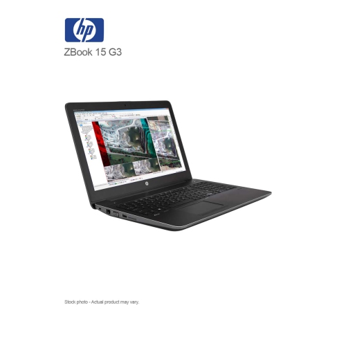 HP ZBook 15 G3 Core i7-6700HQ, 32GB, 500GB NVMe, 15.6″FHD, WIN 10 PRO - Refurbished