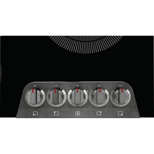 Surface de cuisson électrique de 30 po à 5 éléments Gallery de Frigidaire - Acier inoxydable noir