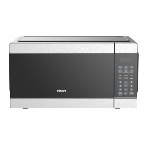 RCA 1.1-Cu Ft Stainless Steel Design Microwave - Stainless Steel