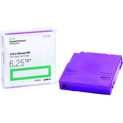 HPE  Lto-6 6.25Tb Ultrium Rw Cartridge (C7976A)