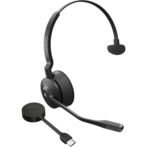 JABRA  Engage 55 On-Ear Noise Cancelling Truly Wireless Bluetooth Headsets With Mic - (9553-470-125) In Black