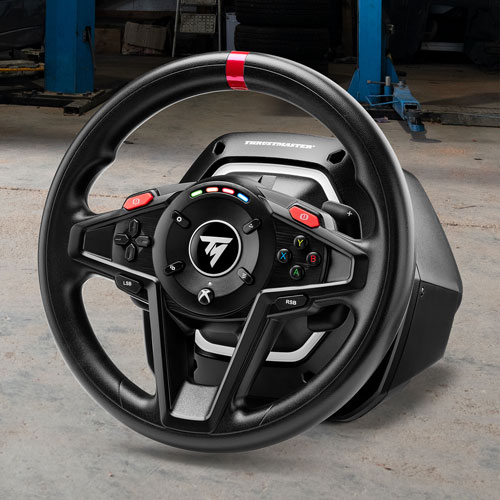 Image 4 of 10.. Thrustmaster T128 Racing Wheel & Magnetic Pedals for Xbox Series X|S & Xbox One/PC
