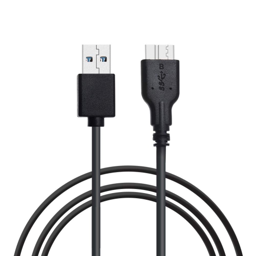 Micro B Cable,USB 3.0 A Male to Micro USB 3.0 Sync Cord,Data Wire for Toshiba,Seagate,Samsung,WD, My Passport and More External Hard Drive(1ft/35cm)