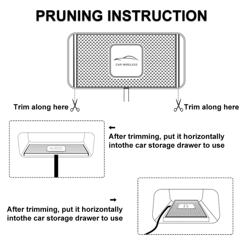 Wireless Charger, 15W Wireless Car Charger Charging pad Fast Wireless Phone Charger Cell Phone Wireless Charger pad Android