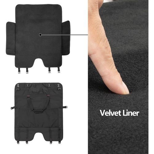 Travel Carrying Case Compatible with 27' iMac / 27' LCD Screens, Protective Monitor Dust Cover Travel Bag with Padded Velvet Lining for 27' Monitor