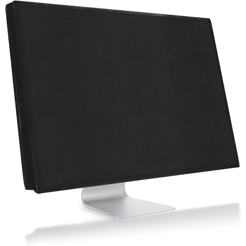 Monitor Cover Compatible with 20-22' Monitor - Monitor Cover Dust PC Screen Protector - Black