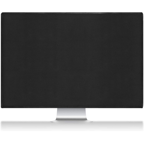 Monitor Cover Compatible with 20-22' Monitor - Monitor Cover Dust PC Screen Protector - Black