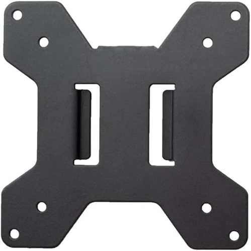 Steel VESA Bracket 75x75 and 100x100 Mounting for Computer Monitors, Quick Release Removable VESA Plate, Black, PT-SD-VA01A
