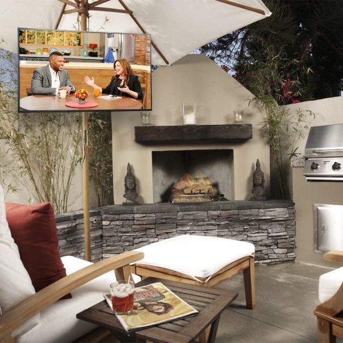 Steel Universal Full Motion Pole Mount Monitor Arm with Removable 75mm and 100mm VESA Plate, Fits 17 to 32 inch Screens, Black, MOUNT-POLE01A