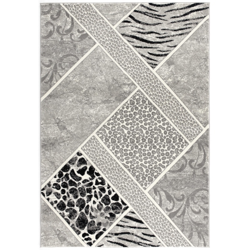 Rug Branch Modern Geometric Animal Print Indoor Rug