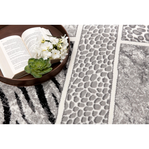 Rug Branch Modern Geometric Animal Print Indoor Rug