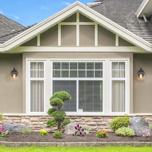 2-pack Modern Black 1-Light Industrial Outdoor Wall Lights Globe Glass Sconces