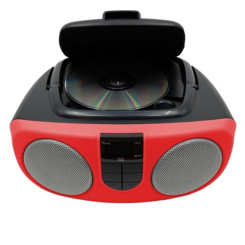 Proscan Portable CD Player with AM/FM Radio - Red
