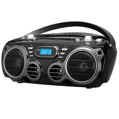 Proscan Bluetooth Portable CD/Radio BoomBox - Black