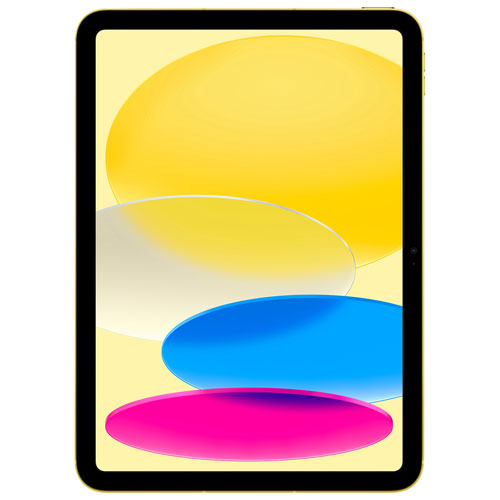 Apple iPad 10.9" 64GB with Wi-Fi 6 & 5G (10th Generation) - Yellow