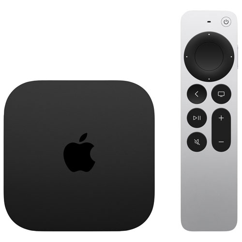 Apple TV 4K 128 Go avec Wi-Fi et Ethernet