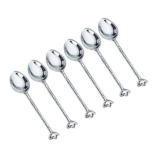 Elegance Tea Pot Spoons/6