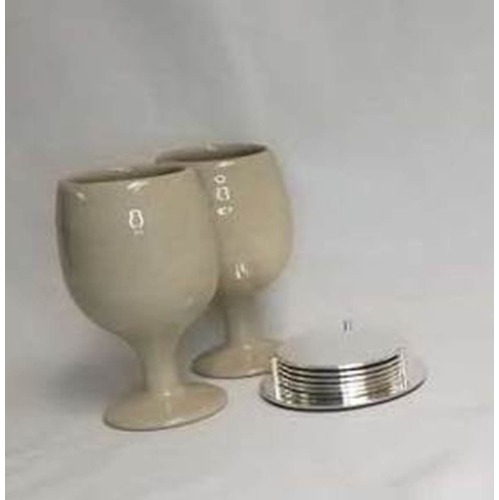 It Plated 7-pc Coaster Set