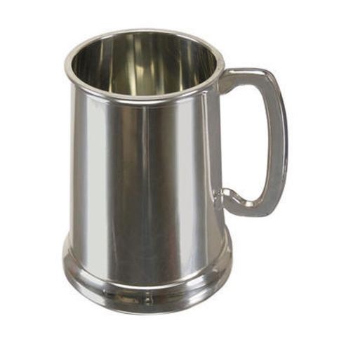 Elegance Plain Pewter Pl. Tankard-19 oz.