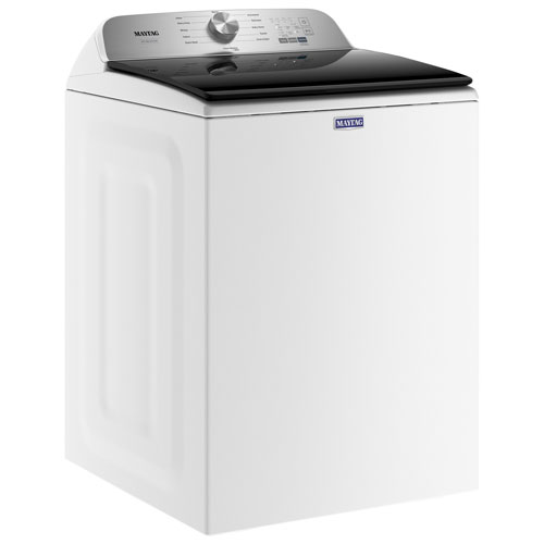 Laveuse à chargement par le haut 5,4 pi³ Pet Pro de Maytag - Blanc