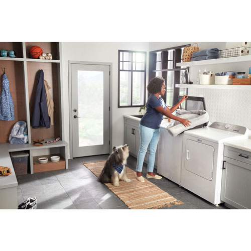 Laveuse à chargement par le haut 5,4 pi³ Pet Pro de Maytag - Blanc