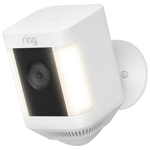 Ring Spotlight Cam Plus Wire-Free 1080p HD IP Camera - White