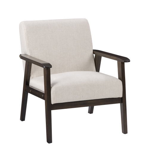 CorLiving LTS-102-C Greyson Wood Armchair