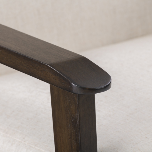 CorLiving LTS-102-C Greyson Wood Armchair