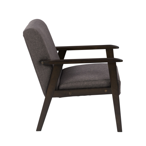 CorLiving LTS-101-C Greyson Wood Armchair