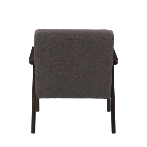CorLiving LTS-101-C Greyson Wood Armchair