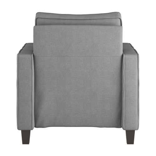 CorLiving Georgia Light Grey Fabric Accent Chair