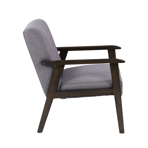 CorLiving LTS-100-C Greyson Wood Armchair