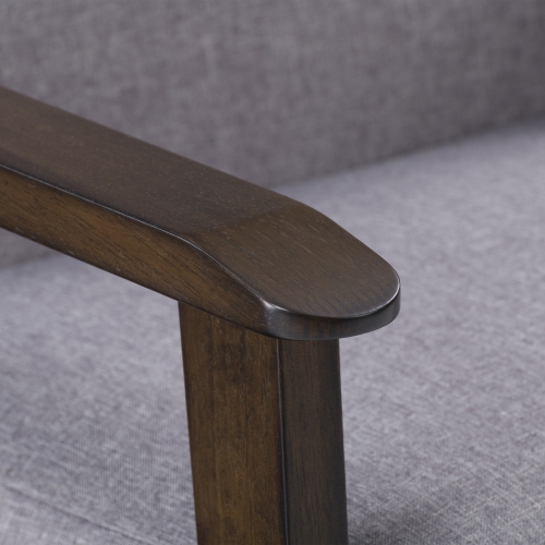 CorLiving LTS-100-C Greyson Wood Armchair